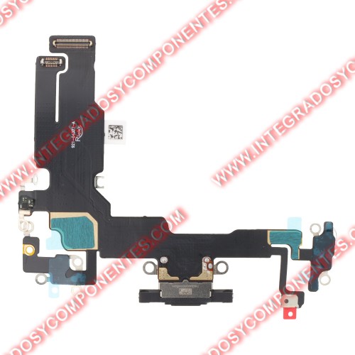 Flex De Carga Para Iphone 15 Negro