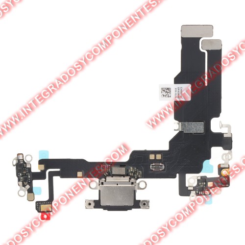 Flex De Carga Para Iphone 15 Negro