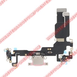 Flex De Carga Para Iphone 15 Rosa