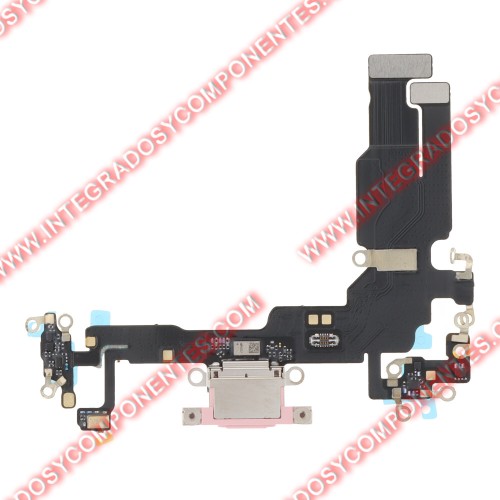 Flex De Carga Para Iphone 15 Rosa
