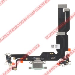 Flex De Carga Para Iphone 15 Plus Verde
