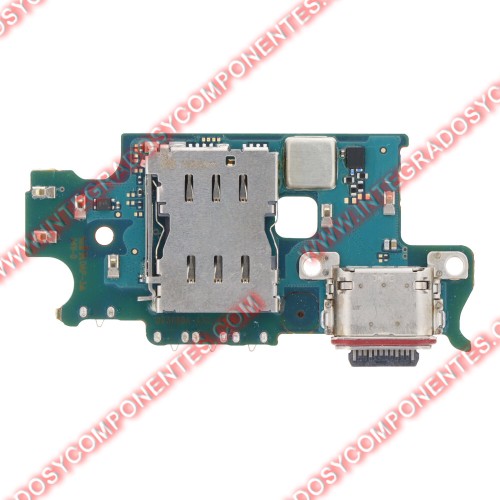 Subplaca Conector De Carga Para Samsung Galaxy S23+ S916b Version Europea Calidad Premium