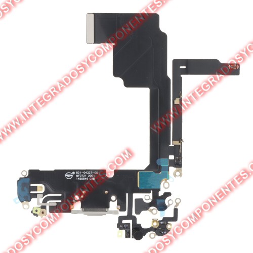 Flex De Carga Para Iphone 15 Pro Blanco