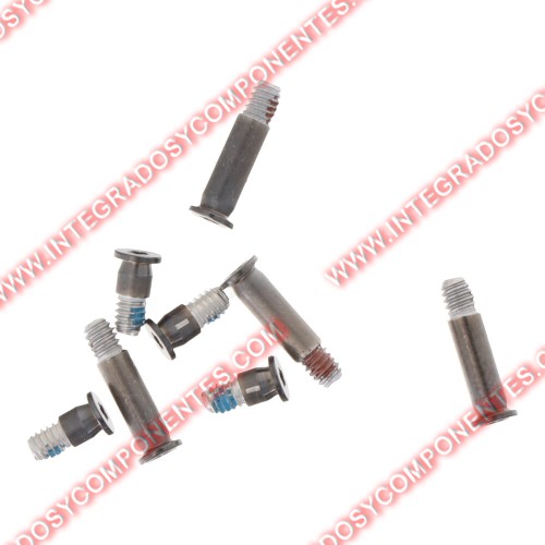 Tornillos Para Carcasa Inferior De Macbook Pro 14&Quot; 2021 A2442/Pro 16&Quot; 2021 A2485/Pro 14&Quot; 2023 A2779/Pro 16&Quot; 2023 A2780 Gris 8 Piezas En Un Juego