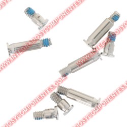 Tornillos Para Tapa Inferior De Macbook Pro 14&Quot; 2021 A2442/Pro 16&Quot; 2021 A2485/Pro 14&Quot; 2023 A2779/Pro 16&Quot; 2023 A2780 Color Plata 8 Unidades En Un Juego