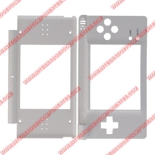 Carcasa B + Top Case Para Nintendo Ds Lite Blanca