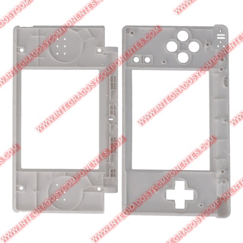 Carcasa B + Top Case Para Nintendo Ds Lite Blanca