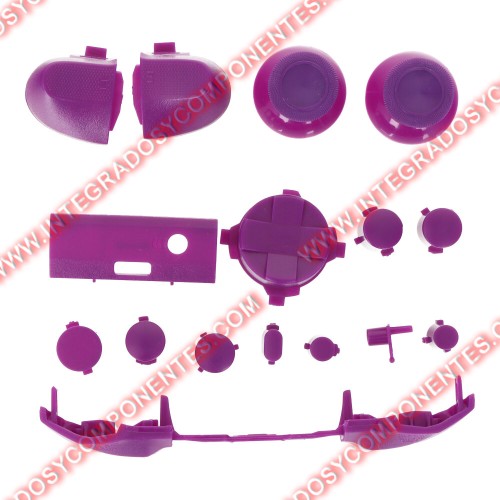 Juego Completo Botones De Activación Para Controladores Xbox Series X Morado