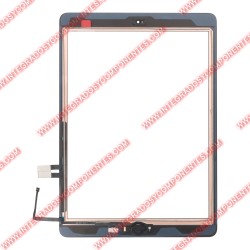 Tactil Negro Con Adhesivo Y Boton Home Para Ipad 9.7 2018(Ipad 6th)