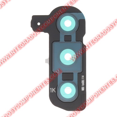 Lente De Cámara Trasera Con Embellecedor Para Samsung Galaxy S24 Negro Calidad Premium
