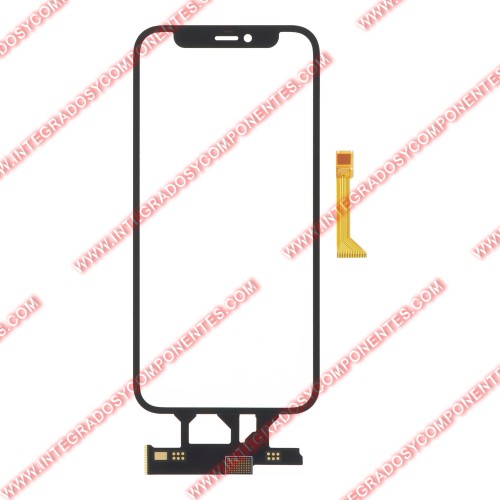 Cristal Tactil Con Oca Sin Chip Para Iphone 12 Mini Negro
