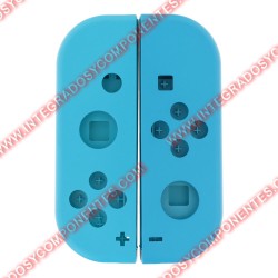 Carcasas Con Marco Central Para Nintendo Switch Joy-Con Azul