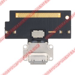 Flex Puerto De Carga Para Ipad Pro 10.5 2017 Wifi Plata Calidad Compatible