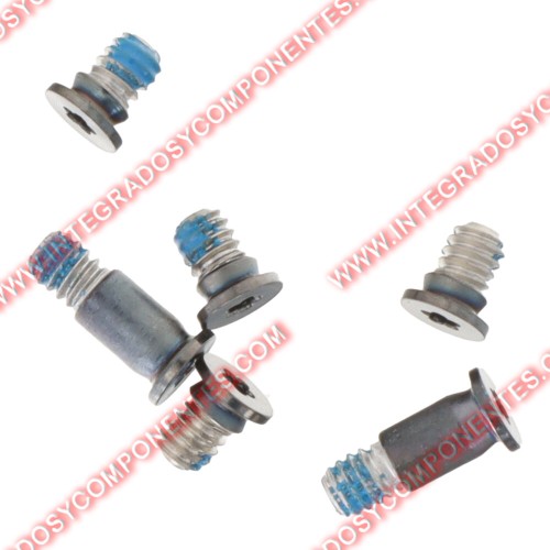 Tornillos Para Carcasa Inferior De Macbook Pro 16&Quot; 2019 A214 Gris 6 Piezas En Un Juego