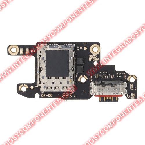 Subplaca Conector De Carga Para Xiaomi Poco X6