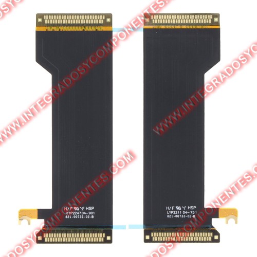 Cable Flex Lcd 821-00733-02 Y 821-00732-02 Para Macbook Pro 15,4&Quot; A1707 2 Piezas En Un Juego Calidad Premium