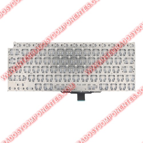 Teclado Para Macbook Air 13.3&Quot; M1 A2337 Version Europea Negro Calidad Premium