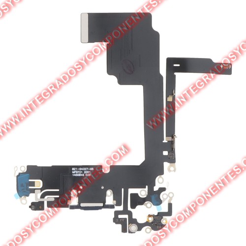 Flex De Carga Para Iphone 15 Pro Azul