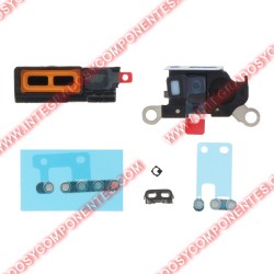 Rejilla Antipolvo Altavoz Para Iphone 15 Pro Color Azul Titanio 6 Unidades En Un Juego