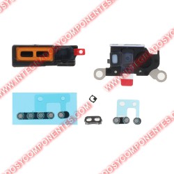 Rejilla Antipolvo Altavoz Para Iphone 15 Pro Color Negro Titanio 6 Unidades En Un Juego