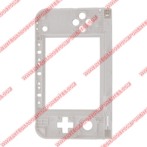 Carcasa Intermedia Para Nintendo 3ds Xl Color Blanco