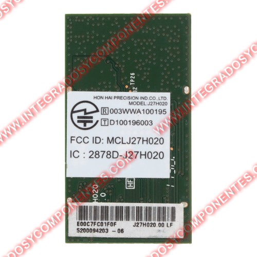 Placa Pcb Del Wifi J27h020 Para Nintendo Dsi Xl Refurbished