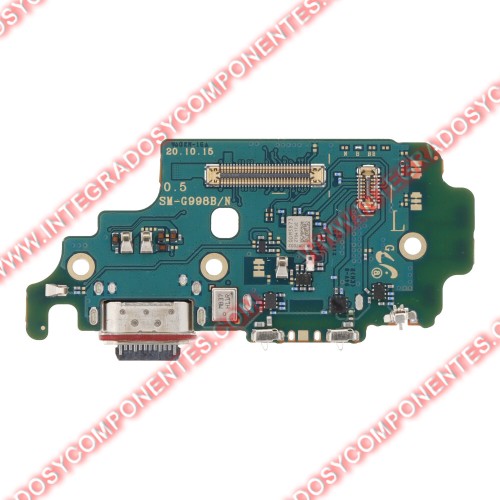 Subplaca De Carga Para Samsung Galaxy S21 Ultra 5g G998b Version Europea