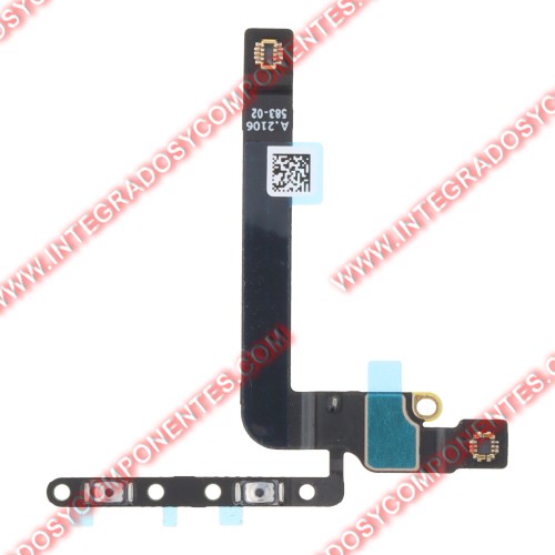 Boton De Volumen Para Ipad Pro 11 2021(3rd)/Pro 11 2022(4th) Version 4g Calidad Premium