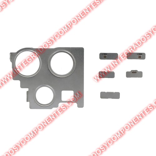 Soporte Tapa Trasera Para Iphone 15 Pro 6 Piezas En Un Juego