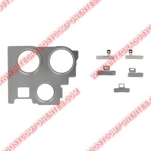 Soporte Tapa Trasera Para Iphone 15 Pro 6 Piezas En Un Juego