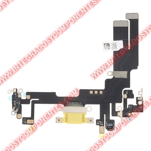 Flex De Carga Para Iphone 14 Amarillo