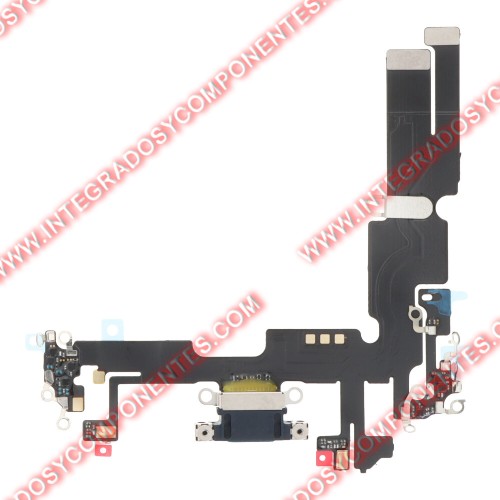 Flex De Carga Para Iphone 14 Plus Negro