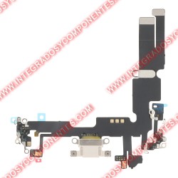 Flex De Carga Para Iphone 14 Plus Blanco