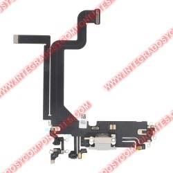 Flex De Carga Para Iphone 14 Pro Max Blanco