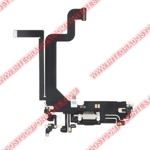 Flex De Carga Para 14 Pro Max Negro Calidad Premium
