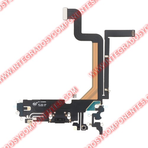 Flex De Carga Para 14 Pro Max Negro Calidad Premium