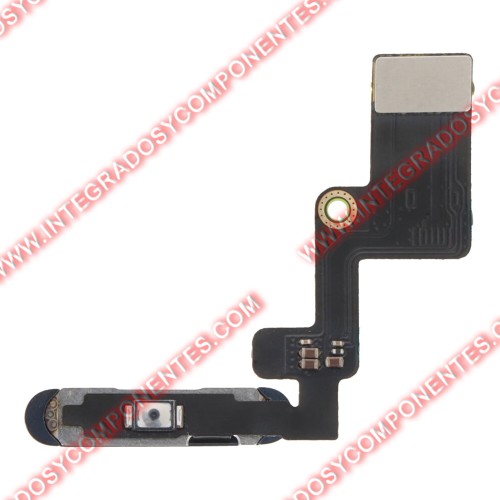 Flex Con Botón De Encendido Y Sensor De Huellas Para Ipad Air 11 2024/Air 13 2024 Azul