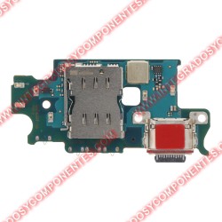 Subplaca Conector De Carga Para Samsung Galaxy S23+ S916b Version Europea