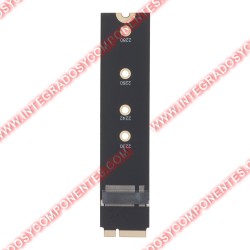 Adaptador Ssd A M2 Para Macbook Air 11,6&Quot; A1465/Macbook Air 13,3&Quot; A1466 2012 17+7 Pines