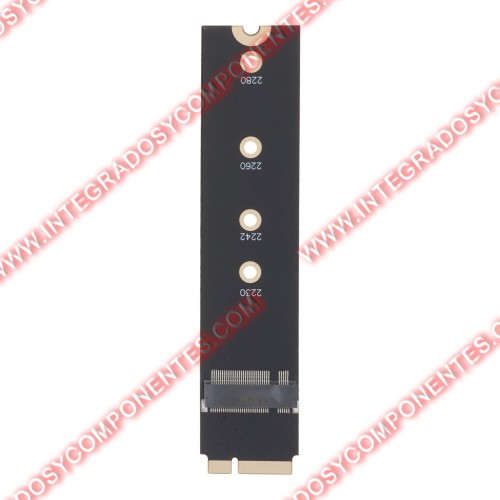 Adaptador Ssd A M2 Para Macbook Air 11,6&Quot; A1465/Macbook Air 13,3&Quot; A1466 2012 17+7 Pines