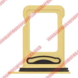 Bandeja Dual Sim Para Iphone 14/14 Plus Amarillo