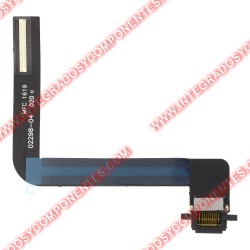 Flex De Carga Para Ipad 10.2 2019(Ipad 7th)/10.2 2020(8th)/10.2 2021(9th) Negro