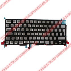 Retroiluminación Teclado Para Macbook Pro M3 Max 16&Quot; A2991/Pro M3 14&Quot; A2918/Pro M3 Pro 14&Quot; A2992 Version Boton De Retroceso Grande