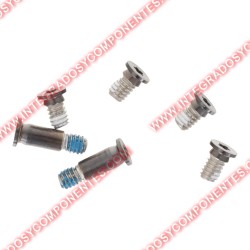Tornillos Para Carcasa Inferior De Macbook Pro 16&Quot; 2019 A2141 Color Plata 6 Piezas En Un Juego