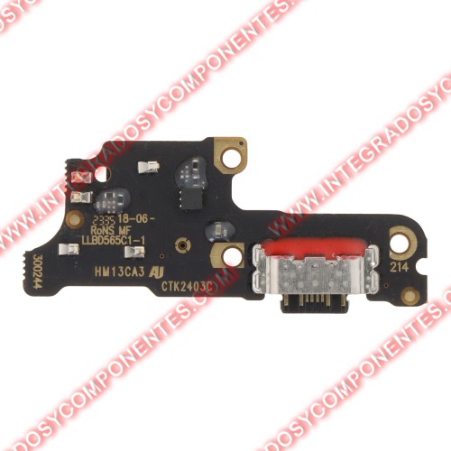 Subplaca Conector De Carga Para Xiaomi Redmi 13c 5g