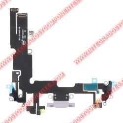 Flex De Carga Para Iphone 14 Plus Morado