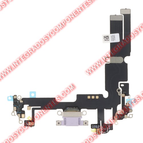 Flex De Carga Para Iphone 14 Plus Morado