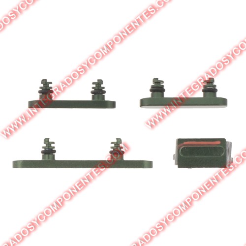 Botones Laterales Para Iphone 13 6.1&Quot;/13 Mini 5.4&Quot; Verde