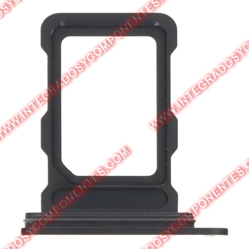Bandeja Single Sim Para Iphone 16 Pro/16 Pro Max Negro