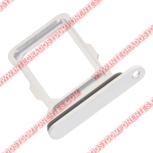 Bandeja Single Sim Para Iphone 16 Pro/16 Pro Max Blanco